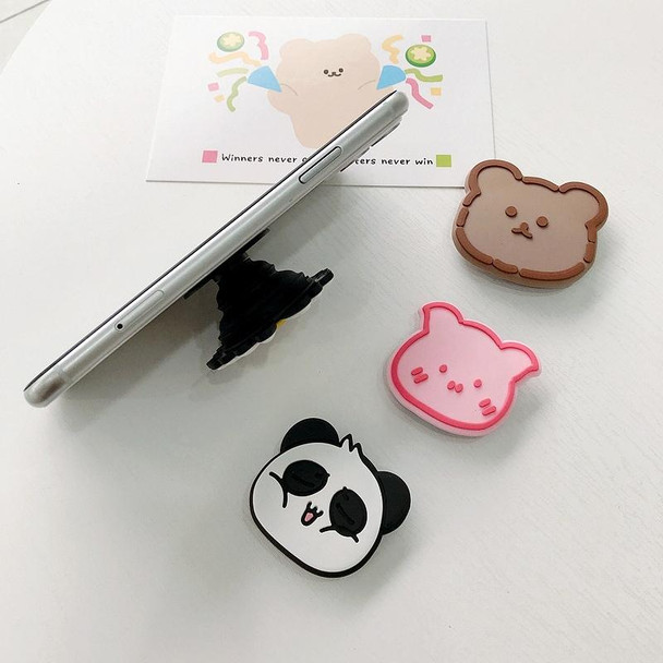 5pcs Cute Cartoon Animal Mobile Phone Finger Ring Stand Foldable Slot Stand(S01)