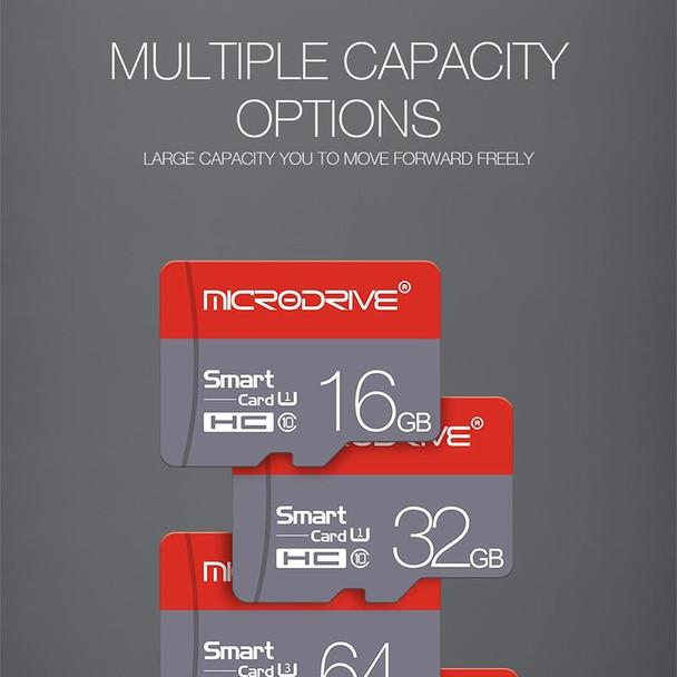 Microdrive 64GB High Speed Class 10 Micro SD(TF) Memory Card