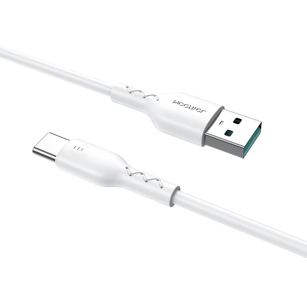 JOYROOM SA26-AC3 Flash Charge Series 3A USB to USB-C / Type-C Fast Charging Data Cable, Cable Length:1m(Black)