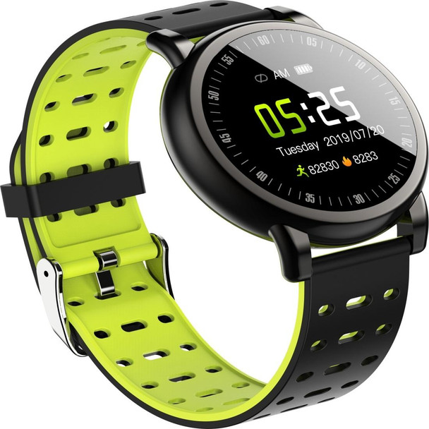 B8+ 1.08 inch IPS Color Screen IP67 Waterproof Smart Watch,Support Message Reminder / Heart Rate Monitor / Blood Oxygen Monitoring / Blood Pressure Monitoring/ Sleeping Monitoring (Green)