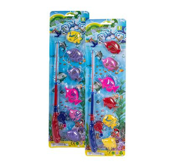 Magnetic Fishing Game with Rod