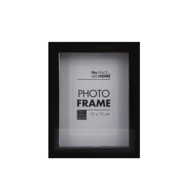 Picture Frame Shadow Box 10 x 15cm Black