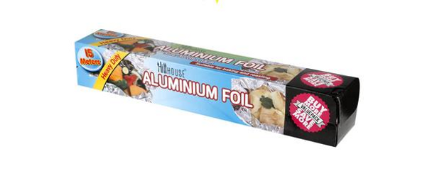 Heavy Duty Aluminium Foil – 30cm X 15m