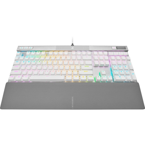 Corsair K70 Pro USB Wired Keyboard- White