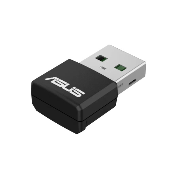 ASUS USB-AX55 Nano Dual Band Wireless AX1800 USB Adapter; Smallest WiFi 6 adapter; WPA3; MU-MIMO