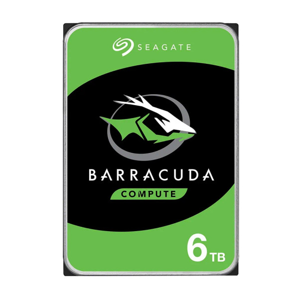 Seagate Barracuda 6TB; 3.5'' Internal; SATA 6GB/s; RPM 5400; 256MB Cache