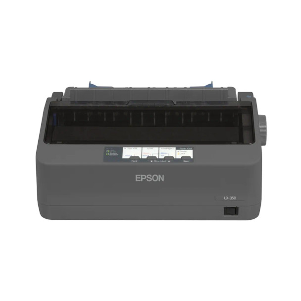 Epson LX-350; Dot Matrix Printers; Impact dot matrix; 80 columns; 9 Needles; RS-232; Bidirectional parallel; USB 2.0 Type B