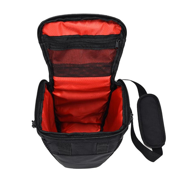 Byk-1683 Triangular Waterproof and Wear-resistant Camera Bag(Red)