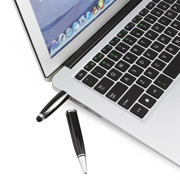 2 in 1 Pen Style USB Flash Disk, Silver (2GB)