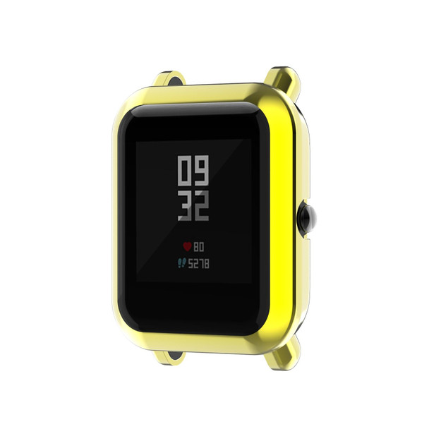 Amazfit Pop Full Coverage TPU Protective Case Cover(Gold)