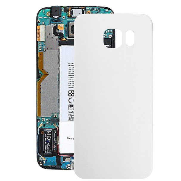 Battery Back Cover for Galaxy S6 / G920F(White)