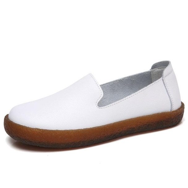 Fashion Versatile Comfortable Casual Shoes for Women (Color:White Size:35)