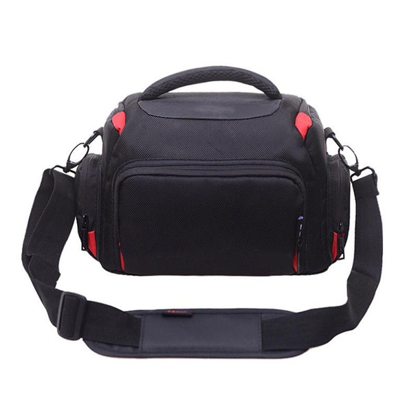 Byk-7895 SLR Camera Waterproof Shoulder Diagonal Bag, Size: M: 30 x 17 x 22cm(Red)