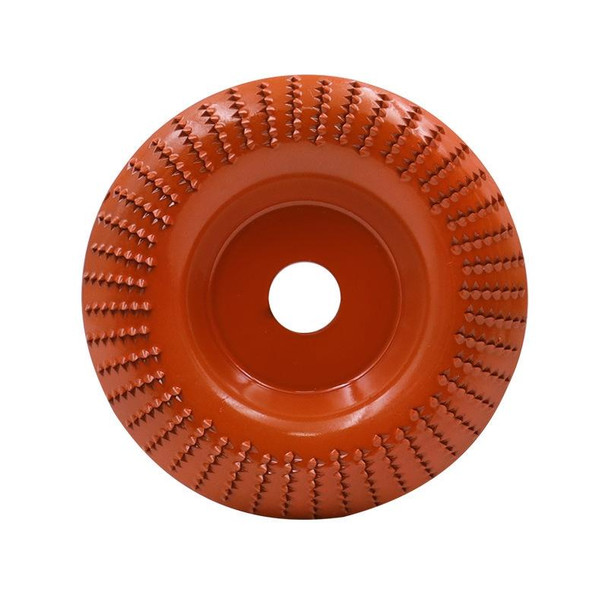 Woodworking Sanding Plastic Stab Discs Hard Round Grinding Wheels - Angle Grinders, Specification: 100mm Orange Curved