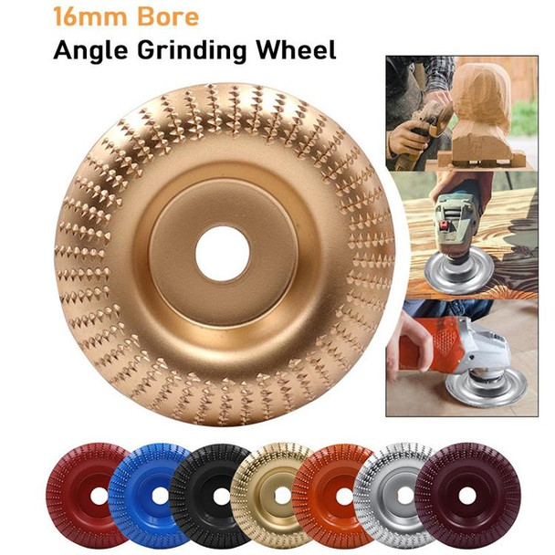 Woodworking Sanding Plastic Stab Discs Hard Round Grinding Wheels - Angle Grinders, Specification: 98mm Golden Plane