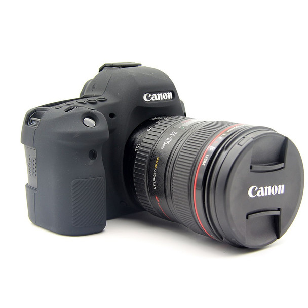 Flexible Silicone Protective Cover for Canon EOS 6D Mark II (Color=Red) - Open Box (Grade A)