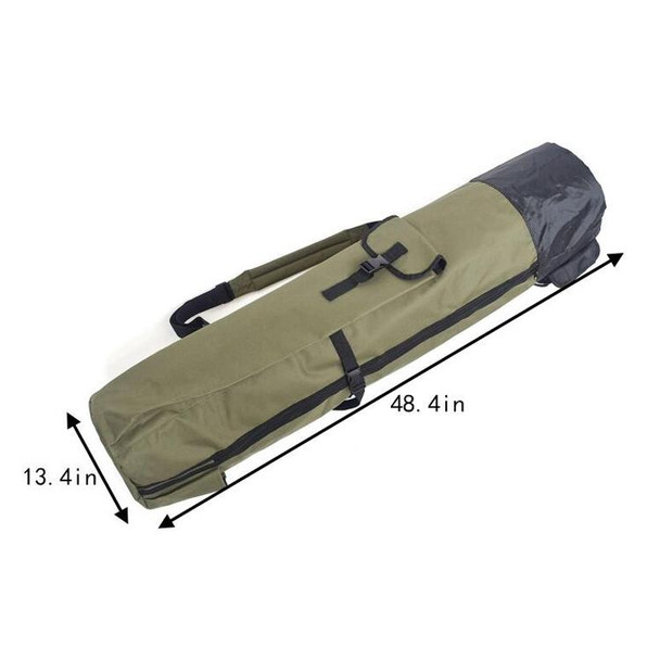 Multifunctional Fishing Rod Bag  - Black