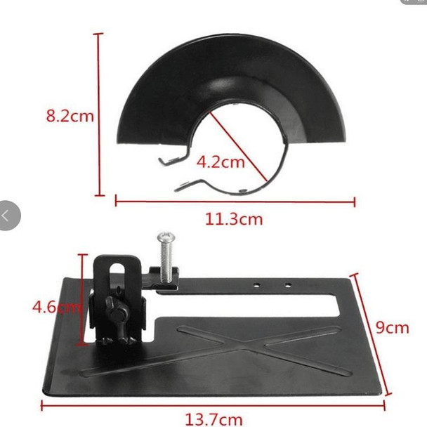 Angle Grinder Special Cutting Bracket Protective Cover Angle Grinder Cutting Machine Accessories, Model:Angle grinder balance seat