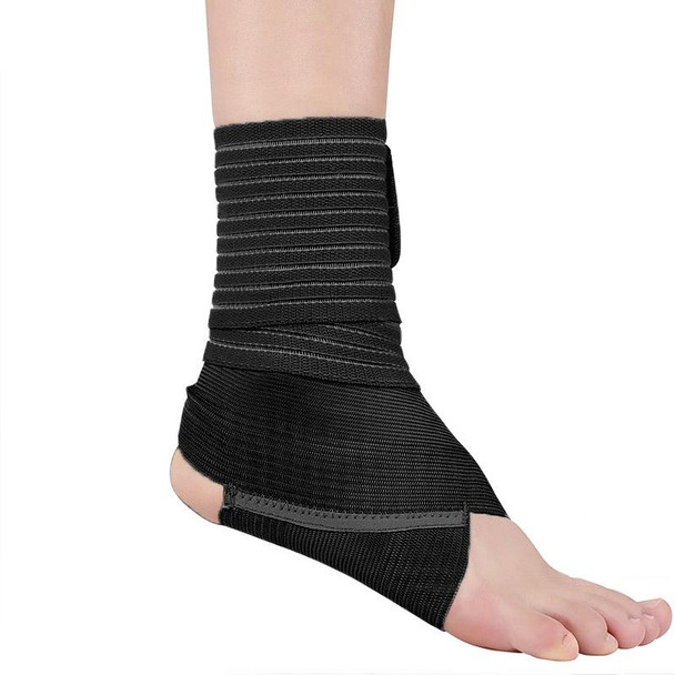 Outdoor Anti-sprain Bandage Compression Ankle Support - Men and Women(Black)