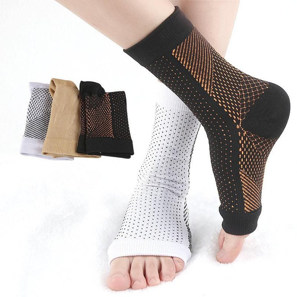 5 Pairs Comfortable Functional Pressure Socks, Size: L/XL(Copper)