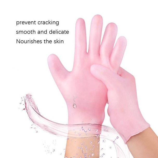 1 Pair Waterproof Sun-Proof Gloves Moisturizing Anti-Crack Handguard, Size: Free Size(White)