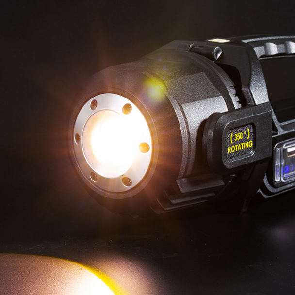 LED Solar Flashlight