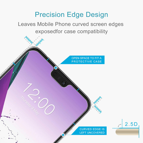 Doogee N10 10 PCS 0.26mm 9H 2.5D Tempered Glass Film