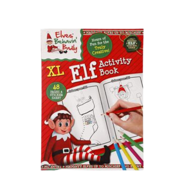 Christmas Elf Activity Book