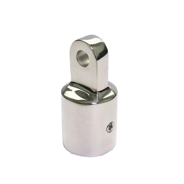 22mm  Ordinary Single Top Silk Slip Cap 316 Stainless Steel Yacht RV Awning Accessories