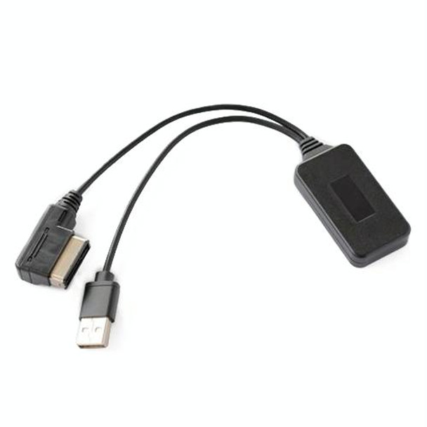 Car Wireless AMI MMI2G Bluetooth Audio Cable USB Interface Wiring Harness for Audi Q7 A6L A8L A4L - Open Box(Grade A)