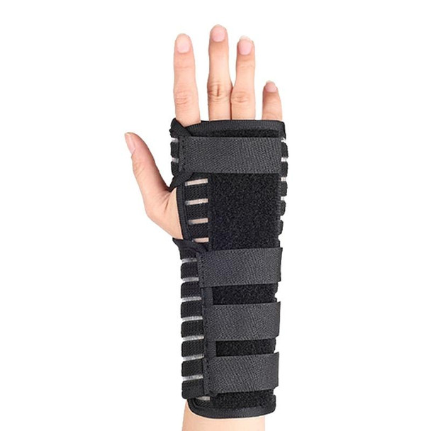 025 Joint Sprain Protection Fixed Support Comfortable Adjustment Support Protector, Size:S(Black-Left)