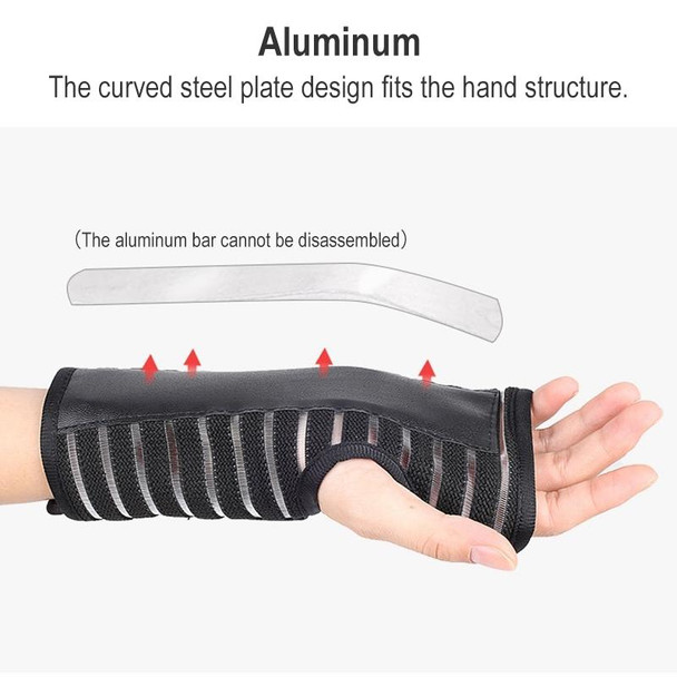 025 Joint Sprain Protection Fixed Support Comfortable Adjustment Support Protector, Size:S(Black-Left)