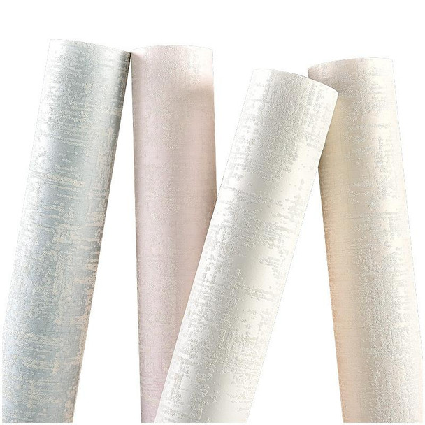 Simple Non-Woven Fabric Bedroom Living Room Plain Wallpaper Self-Adhesive 3D Stereo Imitation Diatom Mud Wallpaper, Specification: 0.53 x 3 Meters(714-3 Light Pink)