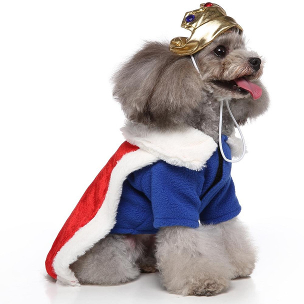 Halloween Christmas Day Pets Dress Up Clothes Pet Funny Clothes, Size: L(SDZ132 King)