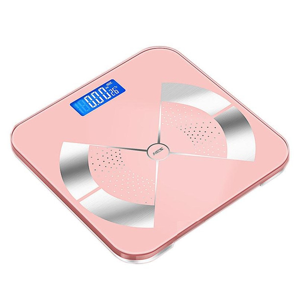 Home Weight Scale Accurate Healthy Body Fat Scale, Size: 28x28cm(Charging Version Pink)