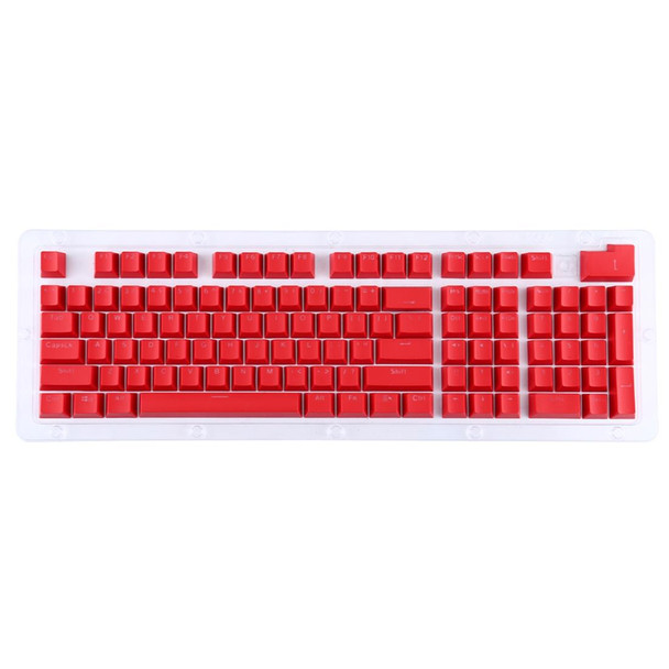 ABS Translucent Keycaps, OEM Highly Mechanical Keyboard, Universal Game Keyboard (Red)