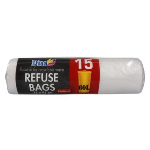 750x950mm Refuse Bags