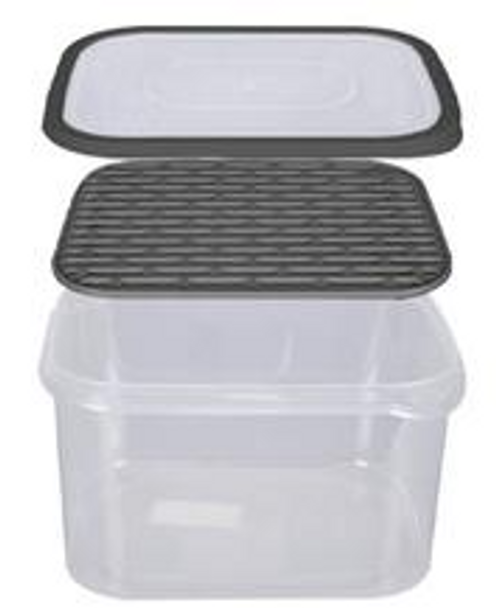 Container With Strainer 16X12X10cm