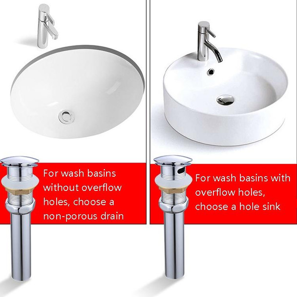 Simple Wash Basin Drain Toilet Bathroom Deodorant Drain, Specification: 81904