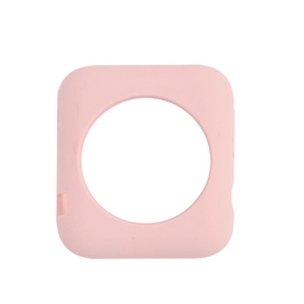 Shockproof All-inclusive Silicone Protective Case - Apple Watch Series 6 & SE & 5 & 4 44mm(Vintage Rose)