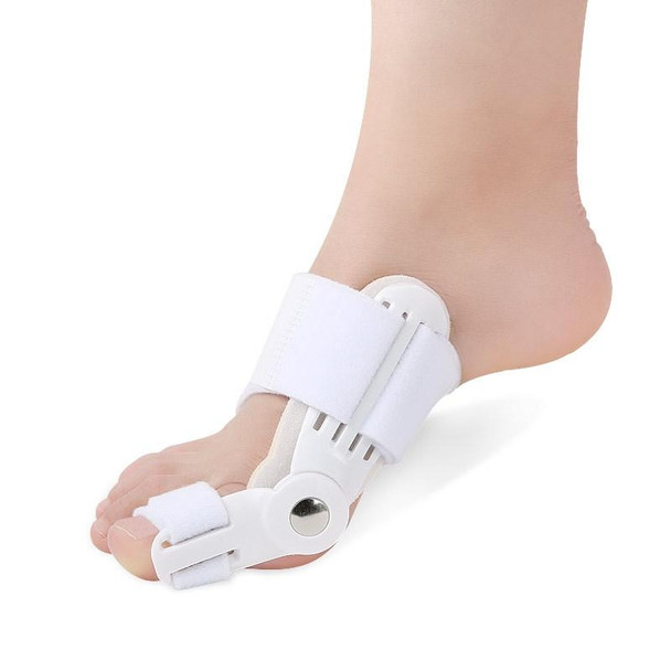 2 PCS Thumb Valgus Corrector Big Toe Valgus Orthopedic Corrector(White)