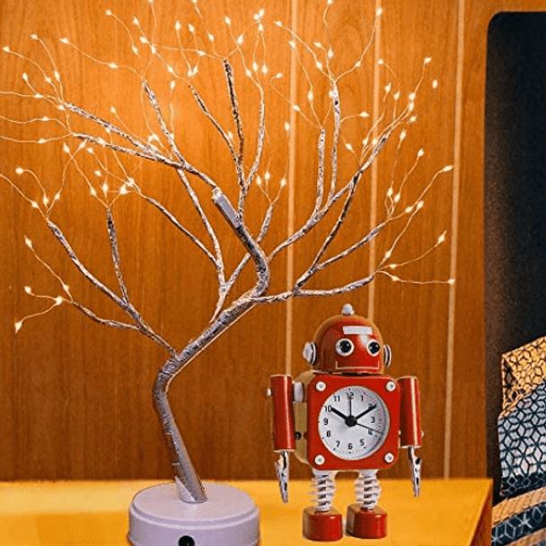 LED Shimmer Tree Desk Lamp