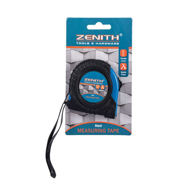 Zenith 5.0mx19mm Steel Tape