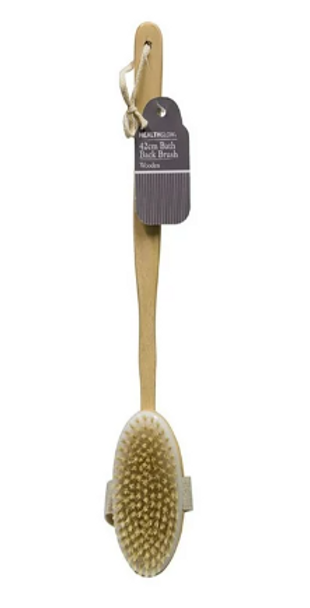 Back Brush 42cm with Wood Handle