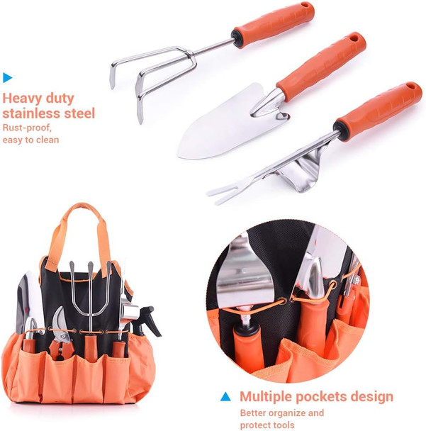 10 Piece Garden Tool Set