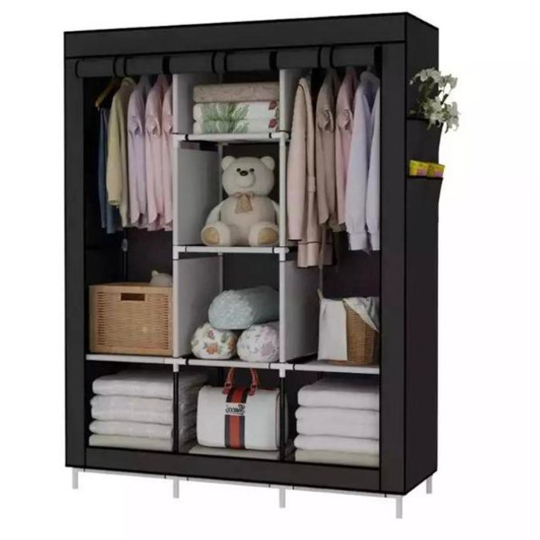 Portable Closet Canvas Wardrobe