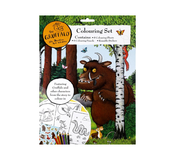 The Gruffalos Colouring Set