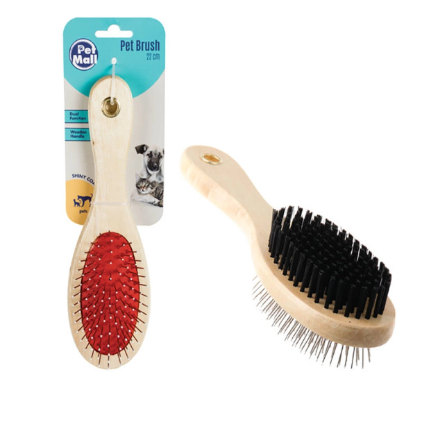 Pets Brush 23cm with 2 Function Head
