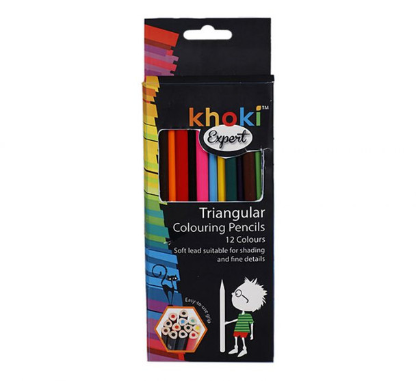 Art+Craft Pencil Crayon Triangle 12