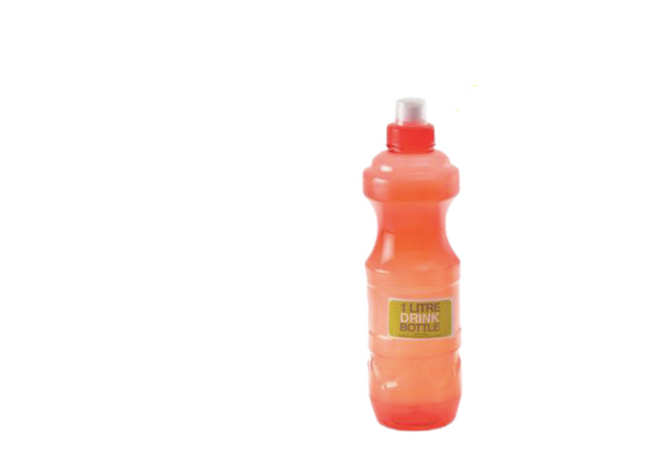 Water Bottle With Pull Up Top 1L